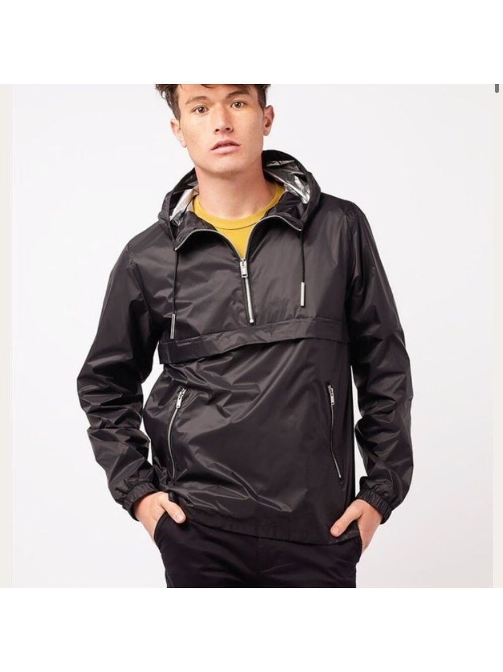 The Very Warm Half Zip Popover Jacket - Size Small